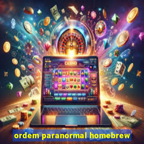 ordem paranormal homebrew